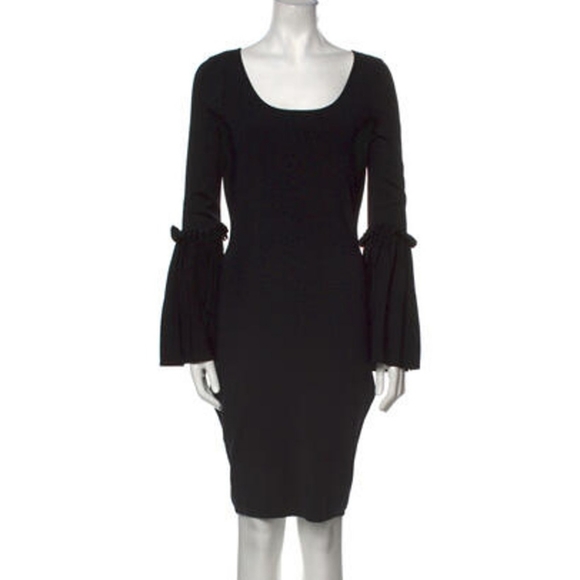 Milly scoop neck knee-length dress. - Picture 1 of 3